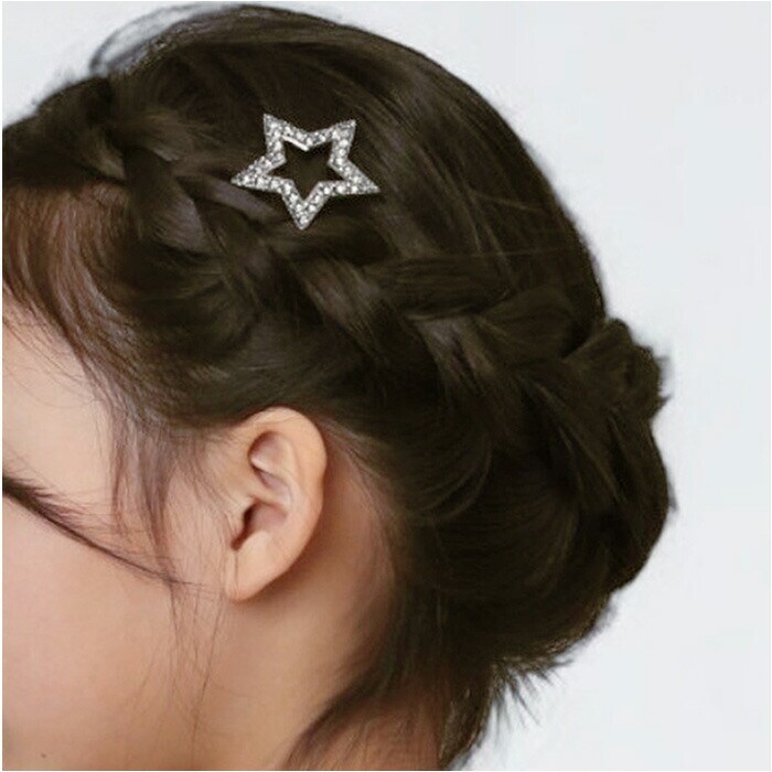 クリアー RORA ヘアクリップ 通販 ローラ ナンシー ヘアークリップ