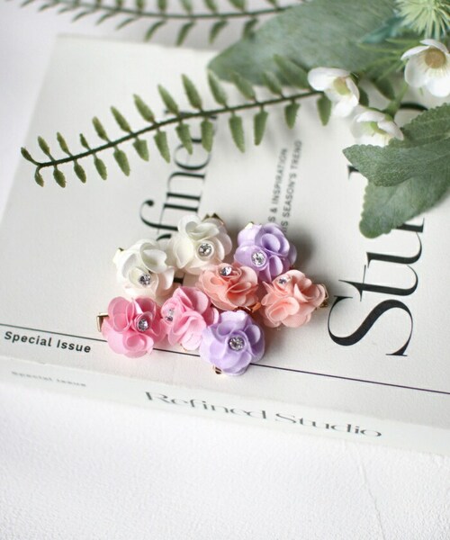 Rora �w�A�N���b�v �L�b�Y 2�Z�b�g �ʔ� ���[�Y���� ���� �t�����[ ���C���X�g�[�� �w�A�[�N���b�v ���ǂ� ������ �w�A�A�N�Z�T���[ ������ �q�� ���̎q ��l���ۂ� ������ ���w�� ������_15