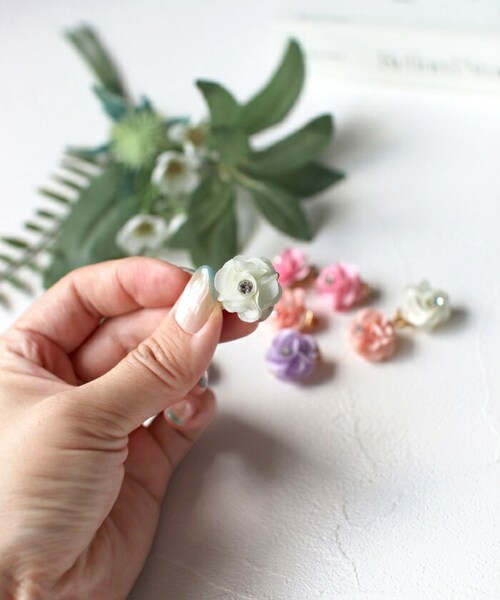 Rora �w�A�N���b�v �L�b�Y 2�Z�b�g �ʔ� ���[�Y���� ���� �t�����[ ���C���X�g�[�� �w�A�[�N���b�v ���ǂ� ������ �w�A�A�N�Z�T���[ ������ �q�� ���̎q ��l���ۂ� ������ ���w�� ������_16