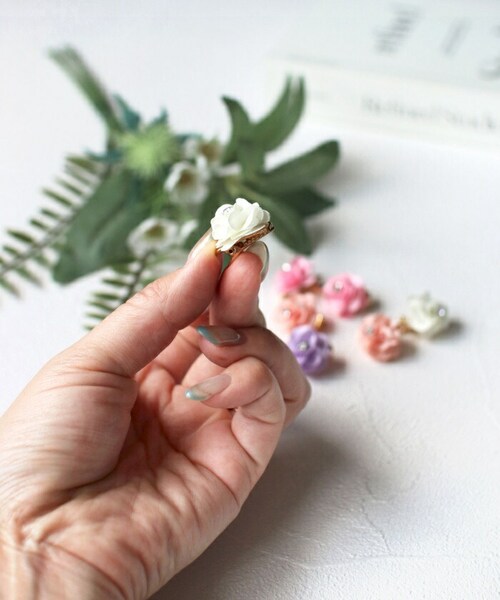 Rora �w�A�N���b�v �L�b�Y 2�Z�b�g �ʔ� ���[�Y���� ���� �t�����[ ���C���X�g�[�� �w�A�[�N���b�v ���ǂ� ������ �w�A�A�N�Z�T���[ ������ �q�� ���̎q ��l���ۂ� ������ ���w�� ������_17