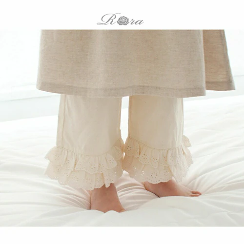 パジャマ キッズ 綿100 パンツのみ 通販 ズボンだけ 女の子 子供 こども 子ども フリル レース かわいい おしゃれ 可愛い オシャレ 春 夏 秋 ルームウェア ナイトウェア ルームウエア ナイ_2