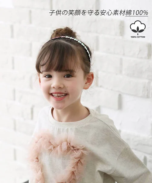 �L�b�Y �g���[�i�[ ���̎q �ʔ� �X�E�F�b�g 73032402 �v���I�[�o�[ �X�G�b�g ��100% �R�b�g�� ���� ���w�� �W���j�A �ʊw �t���� �n�[�g �H�~ �t �H ���킢�� �I�V���� ���� ��_5