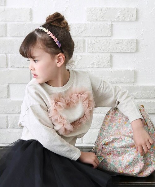 �L�b�Y �g���[�i�[ ���̎q �ʔ� �X�E�F�b�g 73032402 �v���I�[�o�[ �X�G�b�g ��100% �R�b�g�� ���� ���w�� �W���j�A �ʊw �t���� �n�[�g �H�~ �t �H ���킢�� �I�V���� ���� ��_9