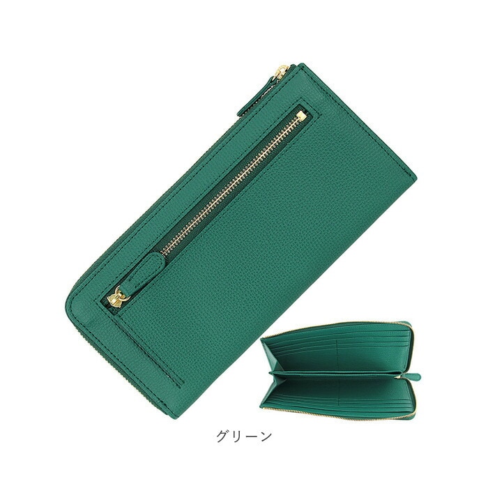 イエロー アクロス 財布 通販 日本製 ACROSS財布 長財布 長サイフ なが