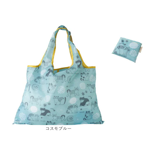 fikalycka エコバッグ フィーカリュッカ 通販 エコバック マイバッグ マイバック レディース 折りたたみ かわいい 2way マチ広 マチ付き コンパクト 可愛い おしゃれ 猫グッズ ネコ _12