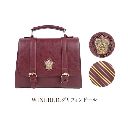 WINERED.グリフィンドール FLAPPER ハリーポッター バッグ 通販 サッチェルバッグ ショルダーバッグ リュック ミニリュック ホグワーツ エンブレム フラッパー サッチェルバック ショル_15