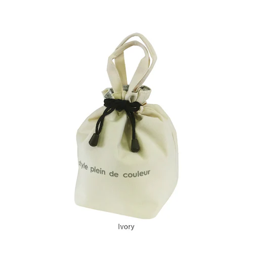 ランチバッグ 巾着 S 通販 巾着袋 巾着バッグ ランチバック お弁当バッグ 保冷バッグ 保冷バック サブバッグ サブバック お弁当入れ トートバッグ 保冷 保温 撥水 ミニ 小さめ お弁当 アウトド_14