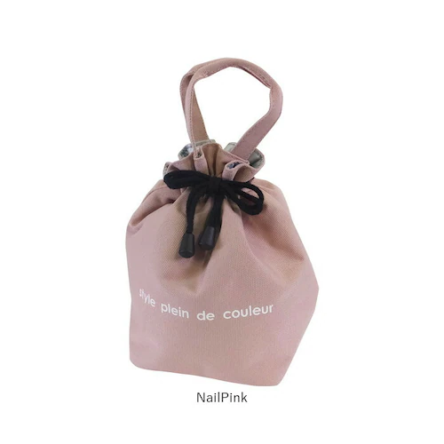 ランチバッグ 巾着 S 通販 巾着袋 巾着バッグ ランチバック お弁当バッグ 保冷バッグ 保冷バック サブバッグ サブバック お弁当入れ トートバッグ 保冷 保温 撥水 ミニ 小さめ お弁当 アウトド_17