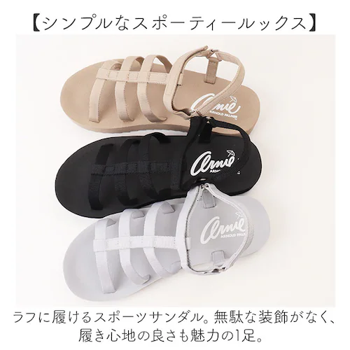 �A�[�m���h�p�[�}�[ �T���_�� Arnie Arnold Palmer AN5405 �ʔ� �X�|�[�c�T���_�� ���f�B�[�X �X�|�T�� �X�g���b�v�T���_�� �X�|�[�c �A�E�g�h�A �� �t �t�� ���q �������_2