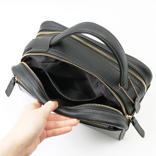 セカンドバッグ メンズ ダブルファスナー 通販 クラッチバッグ セカンド バッグ ブランド トリプルファスナー 牛革 おしゃれ オシャレ ギフト 贈り物 紳士 男性 サフィアーノレザー BEAMZ S_10