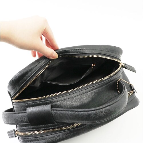 セカンドバッグ メンズ ダブルファスナー 通販 クラッチバッグ セカンド バッグ ブランド トリプルファスナー 牛革 おしゃれ オシャレ ギフト 贈り物 紳士 男性 サフィアーノレザー BEAMZ S_11