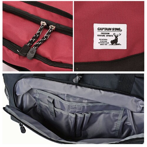 CAPTAIN STAG �L���v�e���X�^�b�O �X�|�[�c�o�b�O ��e�� �ʔ� �{�X�g���o�b�O �{�X�g�� �y�� �o�b�O ��e�� �j�̎q ���̎q �C�w���s �L�b�Y �W���j�A ���f�B�[�X �����Y �j�����p ��_14