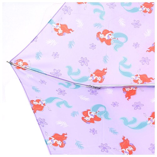 傘 子供用 50センチ 通販 折りたたみ傘 男の子 女の子 こども用 安全 ろくろ ガード 50cm 軽量 キャラクター ディズニー アリエル アナ雪 モンスターズインク トイストーリー スヌーピー _4