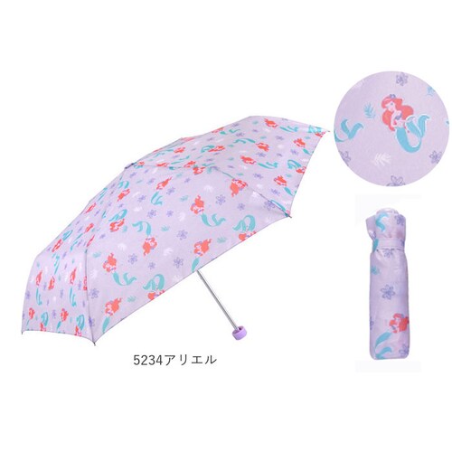 傘 子供用 50センチ 通販 折りたたみ傘 男の子 女の子 こども用 安全 ろくろ ガード 50cm 軽量 キャラクター ディズニー アリエル アナ雪 モンスターズインク トイストーリー スヌーピー _10