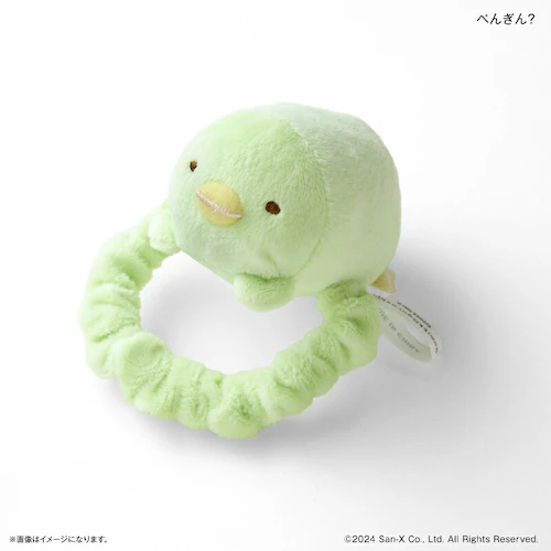 すみっコぐらしグッズ 通販 すみっコぐらし シュシュ キャラクター 髪飾り ぬいぐるみシュシュ ちょこんぐるみシュシュ かわいい まとめ髪 大きめ ヘアアクセサリー おしゃれ 洗顔 まとめる ヘアケア_2