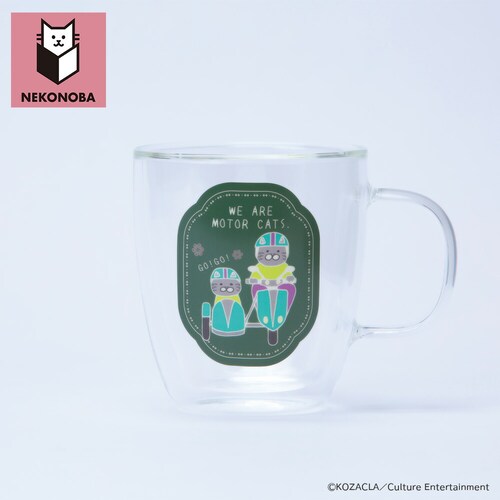 NEKONOBA �O�b�Y �ʔ� �l�R�m�o �}�O�J�b�v �K���X ��d ���킢�� ��l���� �L�����N�^�[ �H��@�s�� �d�q�����W�s�� �L �˂� �l�R �L�O�b�Y ������� 300ml �R�[�q�[�p�i �����p_4