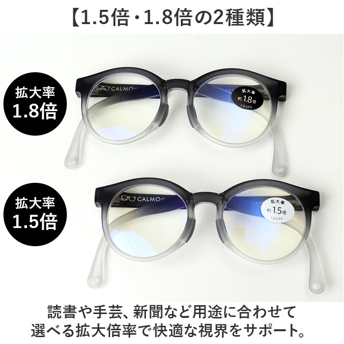 メガネ型ルーペ1.5倍新品未使用100個セット メガネ型ルーペ 通販 眼鏡型拡大鏡 折りたたみメガネ 拡大鏡