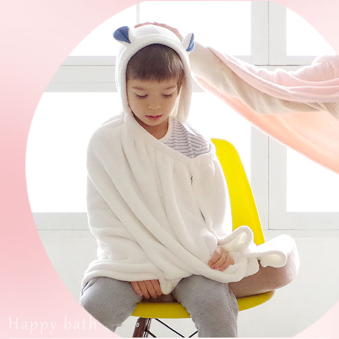タオルポンチョ フード付きバスタオル 大人用 今治タオル 出産祝い
