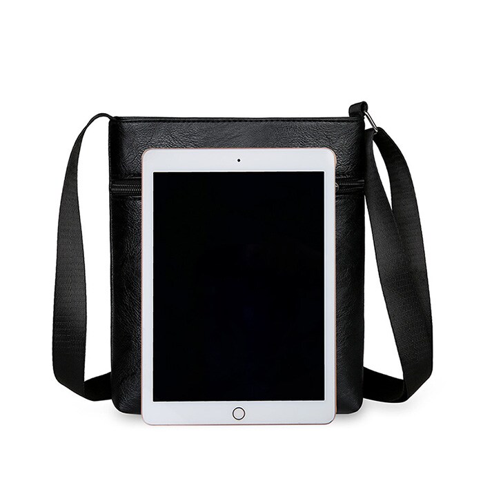 縦型ショルダーバッグ 斜めがけ クロスボディバッグ 軽量 コンパクト