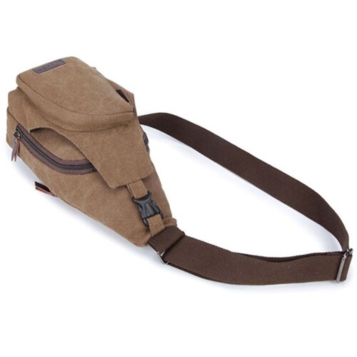 キャンバス風ボディバック ボディバッグ キャンバス素材 メンズ レディース おしゃれ シンプル 多機能 軽量 旅行 散歩 通勤 通学 スポーツ カジュアルバッグ 軽量 使いやすい 便利なポケット 収納_2