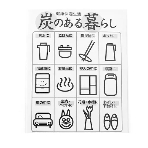 竹炭 消臭 通販 炭消臭 お風呂 炭 脱臭用 飲料 炊飯 靴 炭雑貨 多目的用徳用竹炭 250g入 インテリア 調湿 脱臭 トイレ 消臭炭 靴箱消臭 部屋消臭 マイナスイオン 竹炭板_7