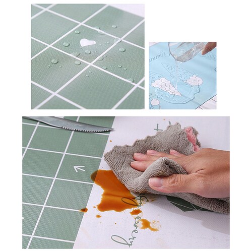 北欧スタイルテーブルクロス キッチングッズ 北欧スタイルテーブルクロス おしゃれ モダン 撥水加工 長方形 テーブルカバー 北欧風 インテリア ナチュラル キッチン ダイニング マット シンプル デザ_4