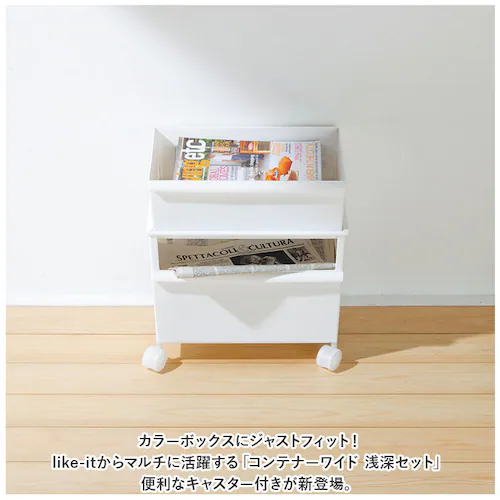 ���[ �L���X�^�[�t�� �ʔ� JTSR-02 �R���e�i�\ ���C�h ���[�{�b�N�X �R���e�i �{�b�N�X �X�g�b�J�[ �G�� �V���X�g�b�J�[ �X�^�b�L���O ���� �ړ��ł��� ���r���O �N���[�[�b�g �e�[�u���� _1