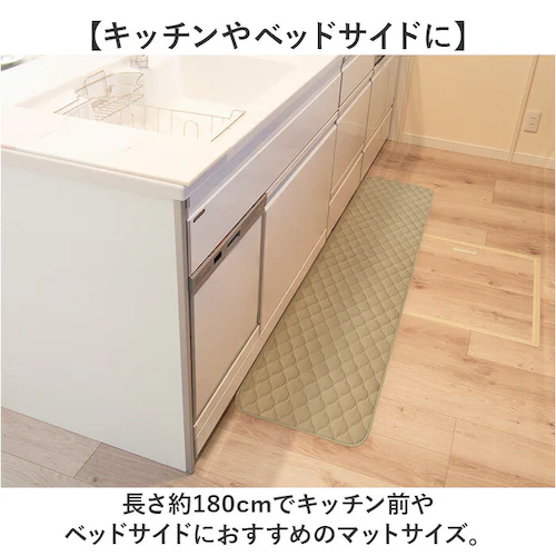 �L�b�`���}�b�g 180 �Ђ��� �⊴ �ʔ� �L�b�`�� �}�b�g �􂦂� �C���e���A�}�b�g 180cm �䏊�}�b�g�����O �ėp �䏊�}�b�g �����}�b�g �}���`�}�b�g 48�~180 48 ����~�� ���ׂ�_5