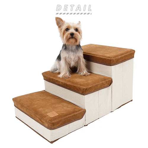 ペットスロープ ドッグステップ 通販 犬 スロープ 犬用 ペット の 階段 ソファ ステップ 踏み台 収納ボックス ベッド 小型犬 シニア 犬高齢犬 介護用品 インテリア おしゃれ グッズ ペットグッ_1