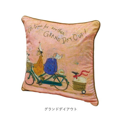 �T���g�t�g �N�b�V�����J�o�[ �ʔ� Sam Toft �N�b�V���� �J�o�[ 45cm 45 45�~45cm �x���A �A�[�g �G�� ���� �C���e���A �e�L�X�^�C�� �t�@�u���b�N ������� ���킢�� �I�V��_12