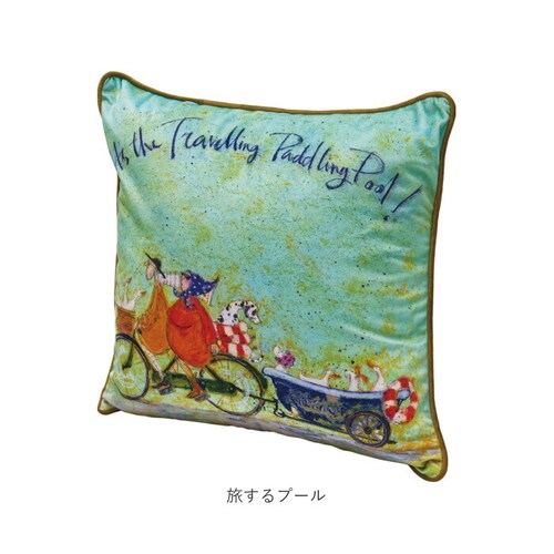 �T���g�t�g �N�b�V�����J�o�[ �ʔ� Sam Toft �N�b�V���� �J�o�[ 45cm 45 45�~45cm �x���A �A�[�g �G�� ���� �C���e���A �e�L�X�^�C�� �t�@�u���b�N ������� ���킢�� �I�V��_13