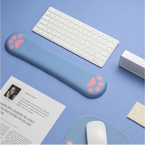 クッション 手首 リストレスト 通販 アームレスト キーボード用リストレスト キーボード用アームレスト キーボード キーボード用 パソコン PC かわいい 肉球 手首クッション 手首サポート_8