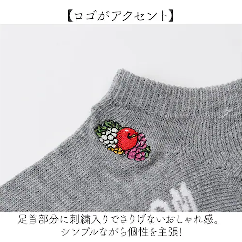 マルチ fruit of the loom ソックス レディース 3足セット 通販 靴下 くつした くつ下 レディースソックス レディース靴下 アンクル丈 アンクル 3足 セット 女性 フルーツオブザ_4