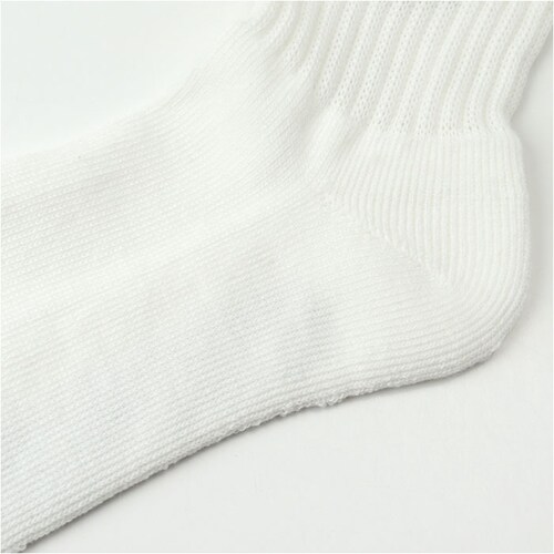 ホワイト 25-27cm fruit of the loom ソックス メンズ 3足セット 通販 靴下 くつした くつ下 メンズソックス メンズ靴下 クオーター丈 3足 セット ワンポイント 紳士 男_7