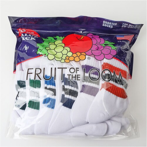 fruit of the loom �\�b�N�X �����Y 3���Z�b�g �ʔ� �C�� ������ ���� �����Y�\�b�N�X �����Y�C�� �N�I�[�^�[�� 10�� �Z�b�g �a�m �j�� �t���[�c�I�u�U���[�� ������� ��_10