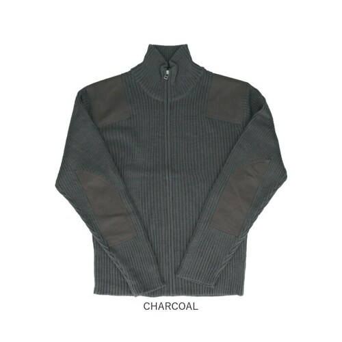 ジップアップセーター メンズ 通販 ミリタリーセーター コマンドセーター ジップアップ ニット セーター ミリタリー HOUSTON ヒューストン command zip sweater comman_11