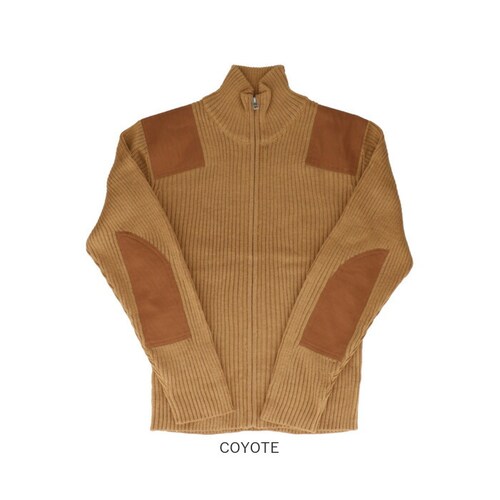 ジップアップセーター メンズ 通販 ミリタリーセーター コマンドセーター ジップアップ ニット セーター ミリタリー HOUSTON ヒューストン command zip sweater comman_12