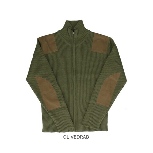 ジップアップセーター メンズ 通販 ミリタリーセーター コマンドセーター ジップアップ ニット セーター ミリタリー HOUSTON ヒューストン command zip sweater comman_14