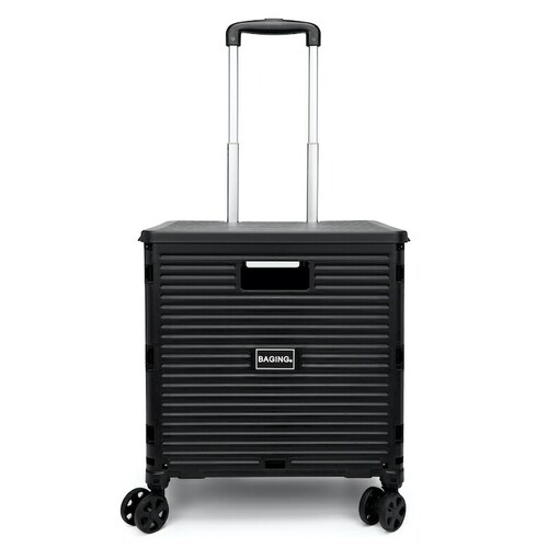 �mBAGING �o�M���O�n������ �V���b�s���O�J�[�g �X�g�b�p�[�t�� 360����] 4�֐É��L���X�^�[ �܂肽���� �������J�[�g LB007 (���j_1