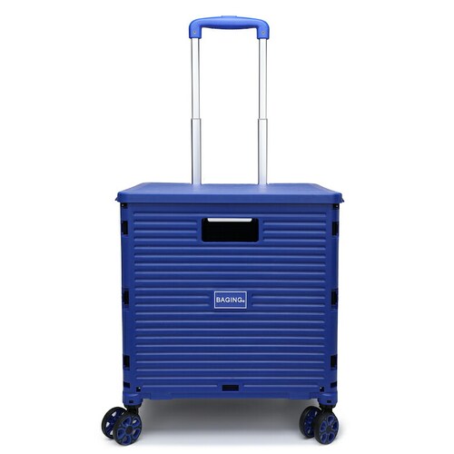 �mBAGING �o�M���O�n������ �V���b�s���O�J�[�g �X�g�b�p�[�t�� 360����] 4�֐É��L���X�^�[ �܂肽���� �������J�[�g LB007 (�j_1