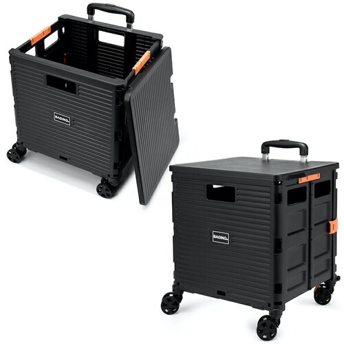 �mBAGING �o�M���O�n������ �V���b�s���O�J�[�g �X�g�b�p�[�t�� 360����] 4�֐É��L���X�^�[ �܂肽���� �������J�[�g LB007 (�j_8