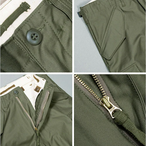 アメリカ軍 パンツ M-65 復刻版 通販 軍パン フィールドパンツ カーゴパンツ 新品 PP062YN us army ミリタリーパンツ メンズパンツ カーゴ USタイプ 復刻 米軍 m65 ズボン_11
