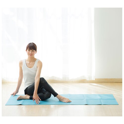 ヨガマット 折りたたみ 通販 折り畳み たためるヨガマット tone トーン マット フィットネス ストレッチ コンパクト シンプル ジム 運動 ピラティス 持ち運び ヨガラグ ストレッチマット トレ_6