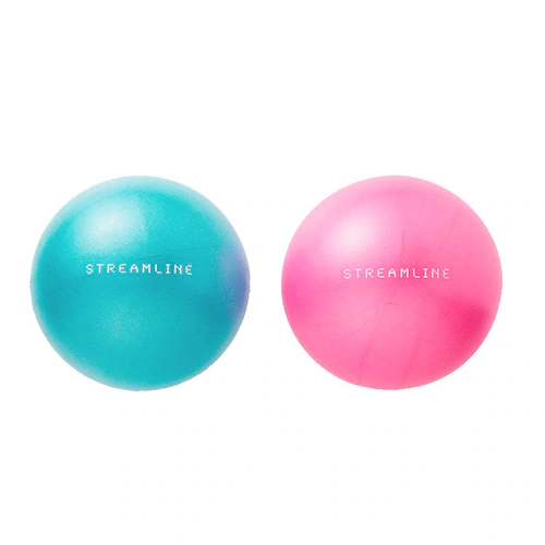 バランスボール 通販 エクササイズボール ミニ 22cm ピラティスボール ヨガボール フィットネス トレーニング ブランド tone トーン グリーン ピンク 4589594851978 45895_3