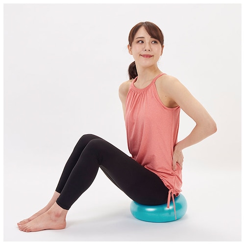 バランスボール 通販 エクササイズボール ミニ 22cm ピラティスボール ヨガボール フィットネス トレーニング ブランド tone トーン グリーン ピンク 4589594851978 45895_8