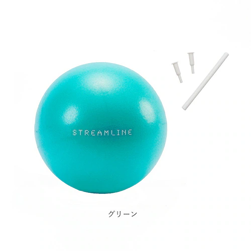 バランスボール 通販 エクササイズボール ミニ 22cm ピラティスボール ヨガボール フィットネス トレーニング ブランド tone トーン グリーン ピンク 4589594851978 45895_11