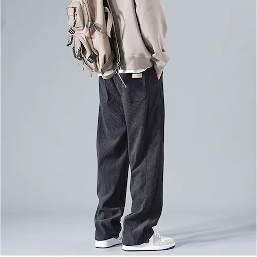 カジュアルパンツ メンズ 通販 ロングパンツ ズボン パンツ 長ズボン 長ずぼん ずぼん ボトムス おしゃれ 無地 シンプル カジュアル メンズパンツ メンズズボン メンズボトムス オシャレ かっこい_3