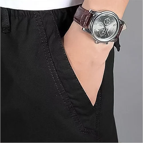 カーゴパンツ メンズ ゆったり 通販 イージーパンツ カーゴ パンツ 長ズボン カジュアルパンツ ストレートパンツ ズボン ロングパンツ 男性 紳士 ボトムス おしゃれ カジュアル シンプル 無地 春_6