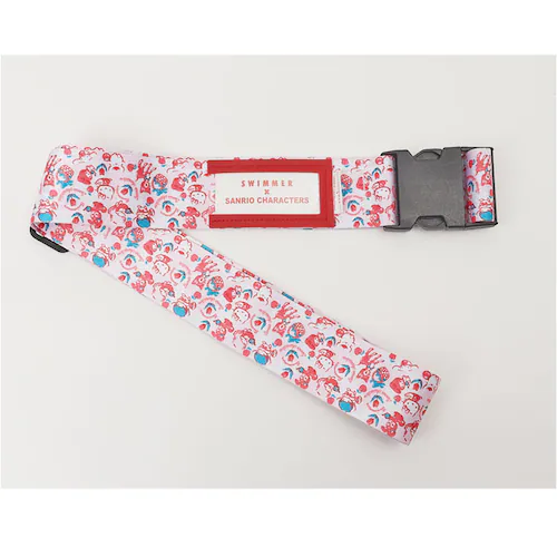 スイマー サンリオ スーツケースベルト 通販 SWIMMER×SANRIO キャリーケースベルト キャリーバッグベルト トランクベルト 固定ベルト 旅行ケース 名札 キャラクター おしゃれ かわいい _6