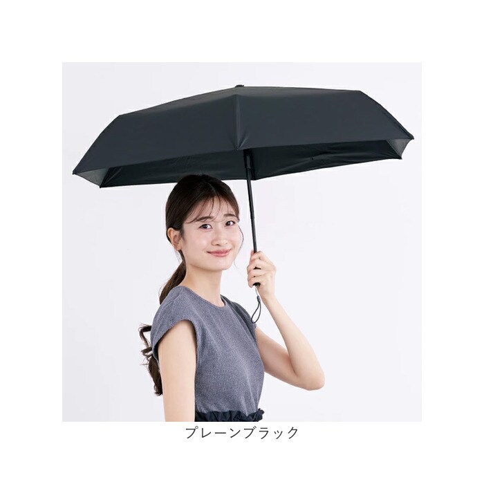 スカラップブラック 折りたたみ傘 晴雨兼用 通販 pink trick ピンク